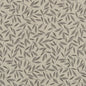 D3129 Leaves Fog Grey & Silver Charlotte Fabrics