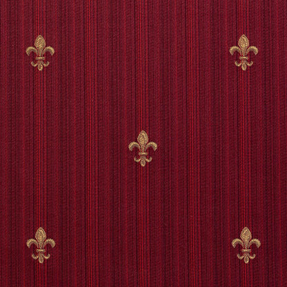 D312 Small Scale Ruby Medallion Red & Burgundy Charlotte Fabrics