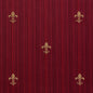 D312 Small Scale Ruby Medallion Red & Burgundy Charlotte Fabrics
