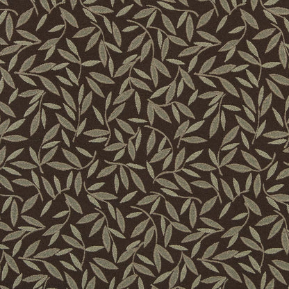 D3131 Leaves Wintermoss Brown,Green Charlotte Fabrics