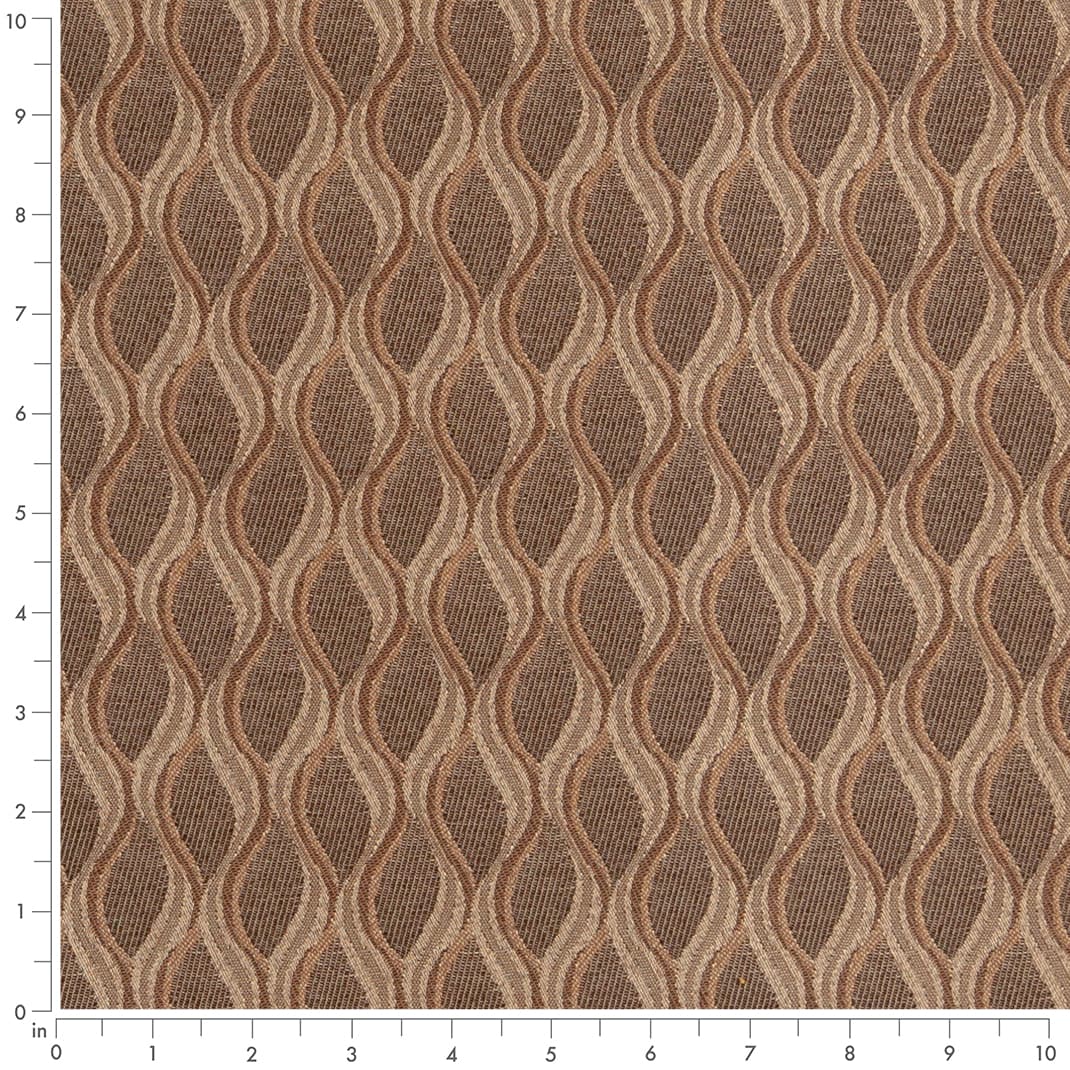 D3149 Abstract & Geometric Caramel Beige & Taupe,Brown Charlotte Fabrics