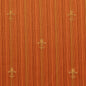 D314 Small Scale Amber Medallion Orange & Rust Charlotte Fabrics