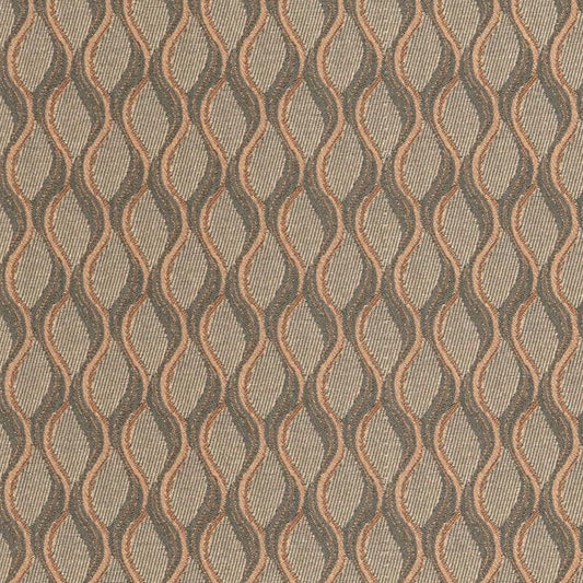 D3153 Abstract & Geometric Tranquil Blue Charlotte Fabrics