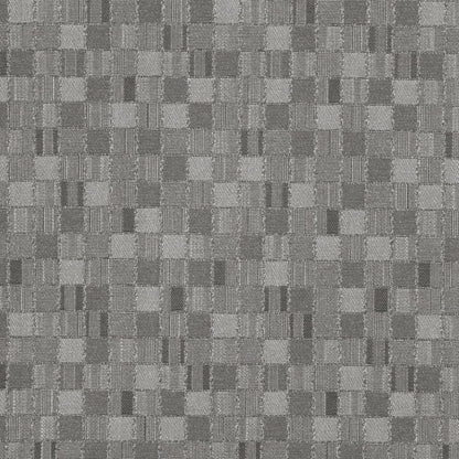 D3164 Abstract & Geometric Smoke Grey & Silver Charlotte Fabrics
