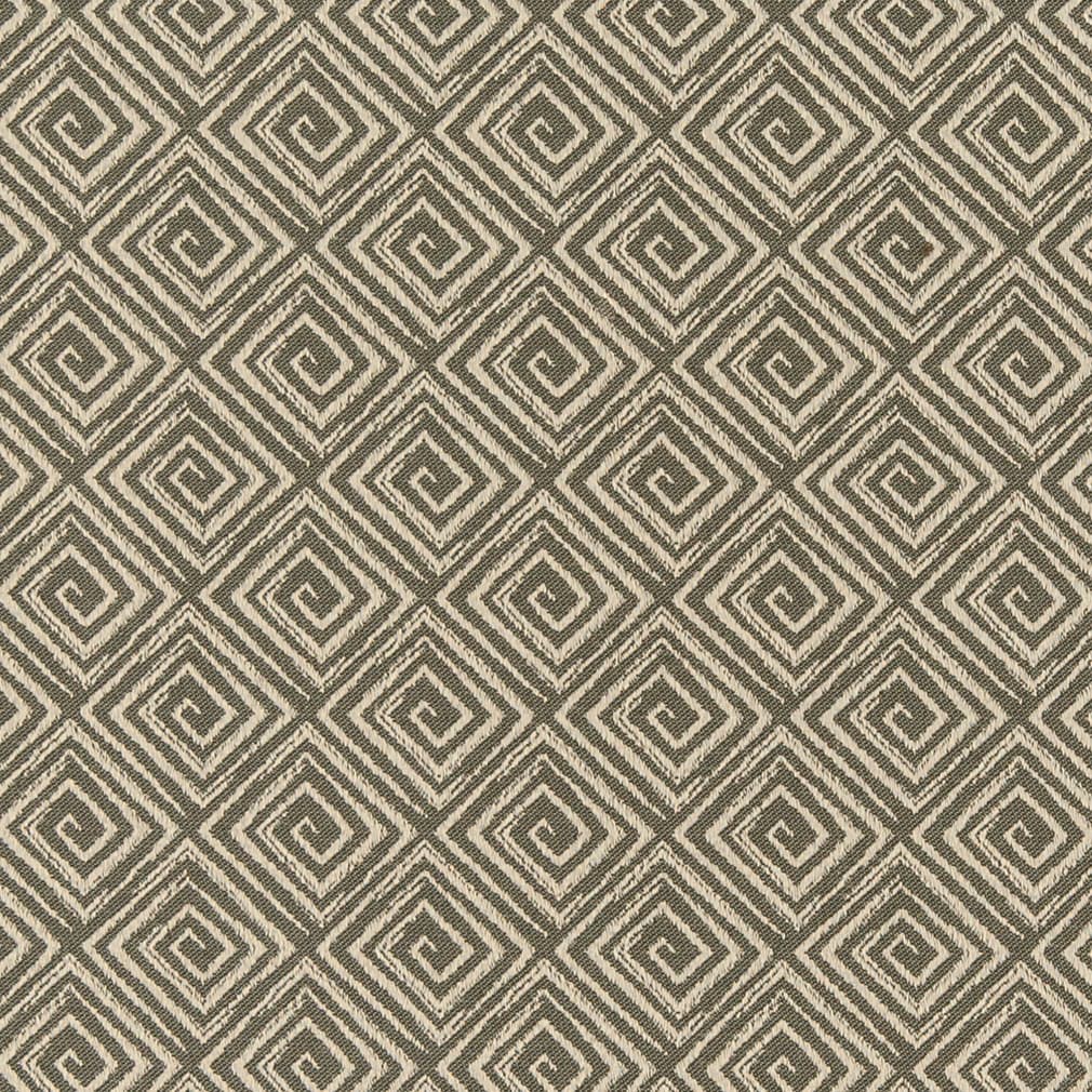 D3168 Abstract & Geometric,Greek Key Dove Grey & Silver Charlotte Fabrics