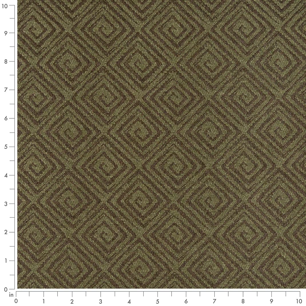 D3172 Abstract & Geometric,Greek Key Moss Green Charlotte Fabrics
