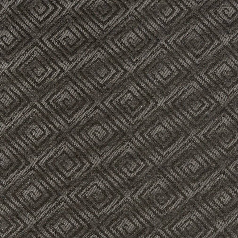 D3173 Abstract & Geometric,Greek Key Onyx Black Charlotte Fabrics