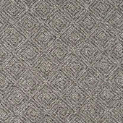D3176 Abstract & Geometric,Greek Key Steel Grey & Silver Charlotte Fabrics
