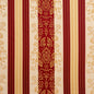D317 Damask,Stripe Ruby Vintage Red & Burgundy Charlotte Fabrics
