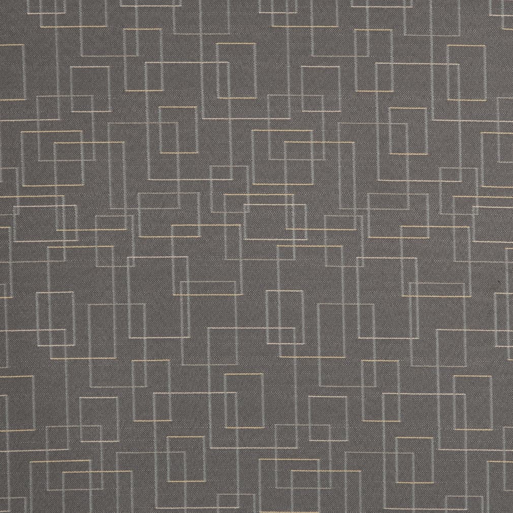 D3182 Abstract & Geometric Pewter Grey & Silver Charlotte Fabrics