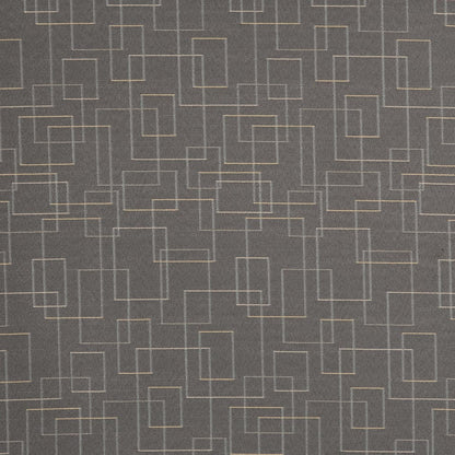 D3182 Abstract & Geometric Pewter Grey & Silver Charlotte Fabrics