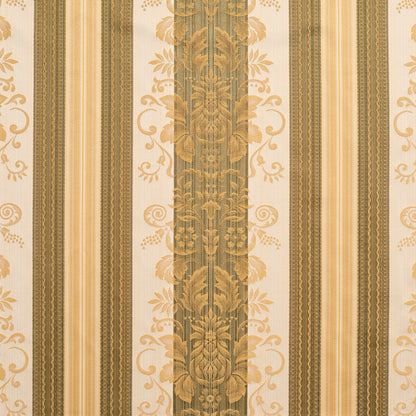D318 Damask,Stripe Juniper Vintage Green Charlotte Fabrics