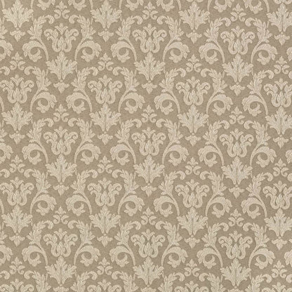 D3235 Damask Beige Belle Beige & Taupe Charlotte Fabrics