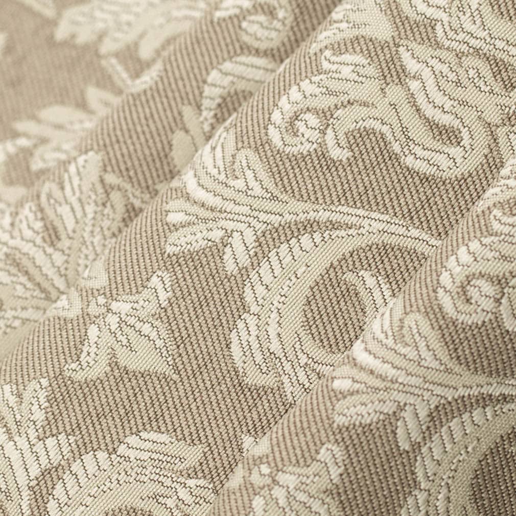 D3235 Damask Beige Belle Beige & Taupe Charlotte Fabrics