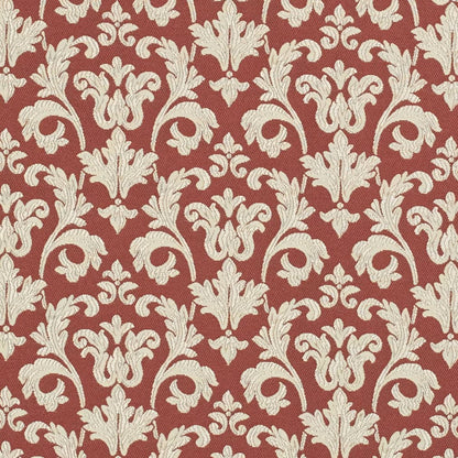 D3236 Abstract & Geometric,Damask Ruby Belle Red & Burgundy Charlotte Fabrics