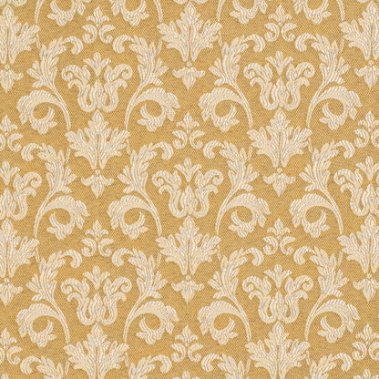 D3237 Abstract & Geometric,Damask Gold Belle Gold & Yellow Charlotte Fabrics