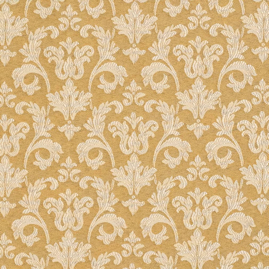 D3237 Abstract & Geometric,Damask Gold Belle Gold & Yellow Charlotte Fabrics