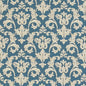 D3239 Abstract & Geometric,Damask Blue Charlotte Fabrics Woven Patterns