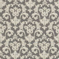 D3240 Damask Grey & Silver Charlotte Fabrics Woven Patterns