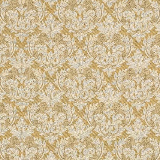 D3249 Abstract & Geometric,Damask Gold Trellis Gold & Yellow Charlotte Fabrics