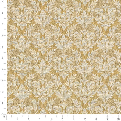 D3249 Abstract & Geometric,Damask Gold Trellis Gold & Yellow Charlotte Fabrics