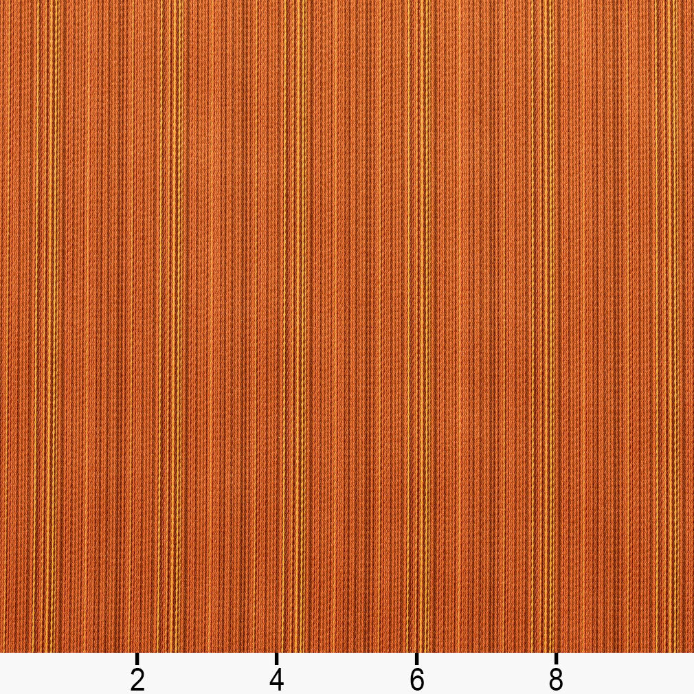 D324 Plain & Solid,Stripe Amber Classic Orange & Rust Charlotte Fabrics