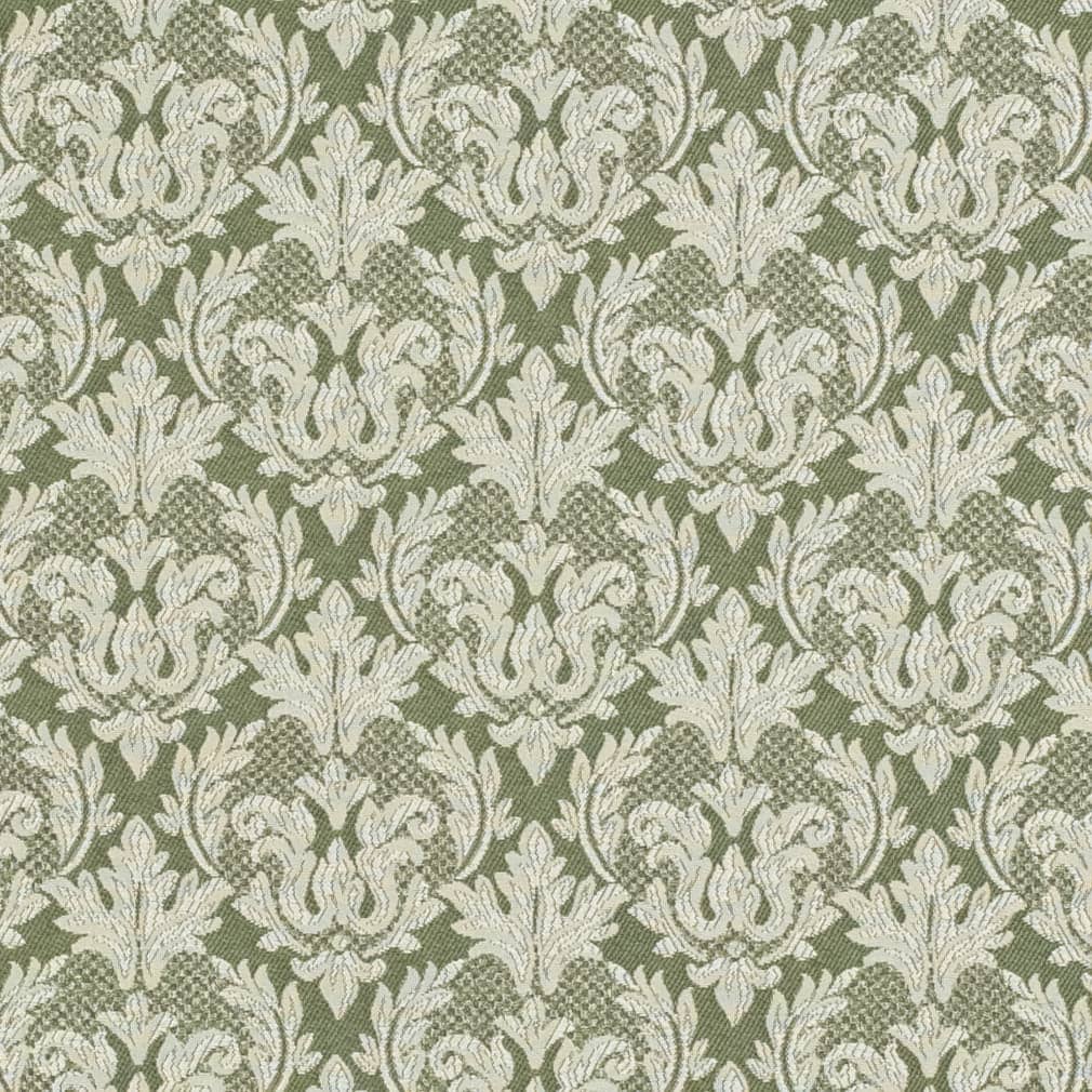 D3250 Abstract & Geometric,Damask Green Charlotte Fabrics Woven Patterns