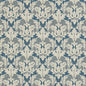 D3251 Abstract & Geometric,Damask Royal Trellis Blue Charlotte Fabrics