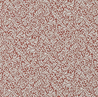 D3254 Leaves,Small Scale Ruby Elise Red & Burgundy Charlotte Fabrics