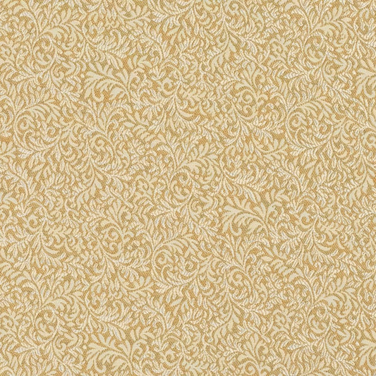 D3255 Leaves,Small Scale Gold Elise Gold & Yellow Charlotte Fabrics