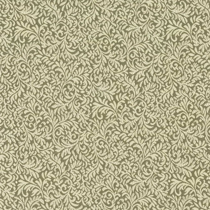 D3256 Leaves,Small Scale Juniper Elise Green Charlotte Fabrics