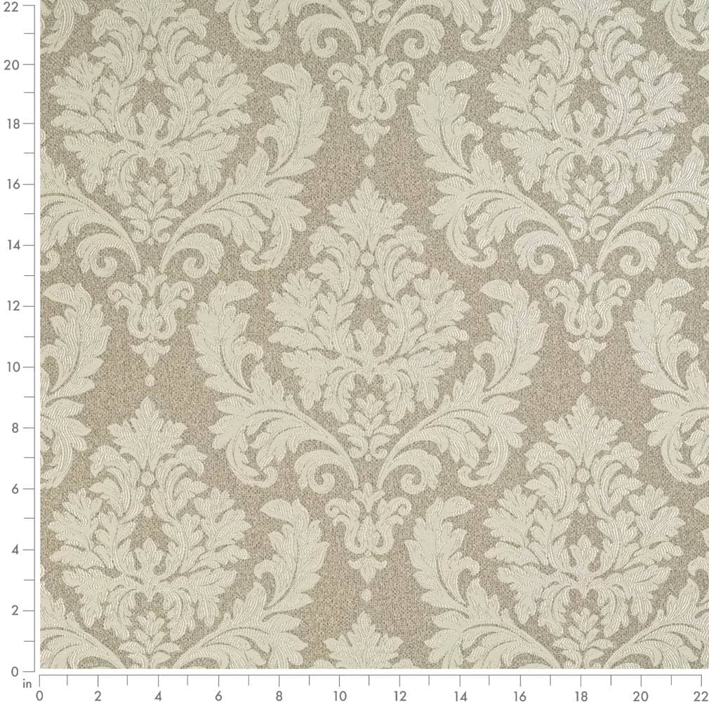 D3259 Damask Beige Victoria Beige & Taupe Charlotte Fabrics