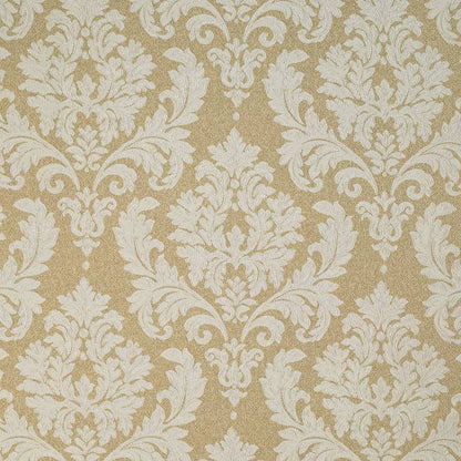 D3261 Damask Gold Victoria Gold & Yellow Charlotte Fabrics