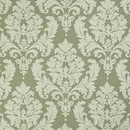 D3262 Damask Juniper Victoria Green Charlotte Fabrics