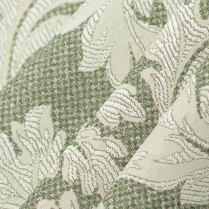 D3262 Damask Juniper Victoria Green Charlotte Fabrics