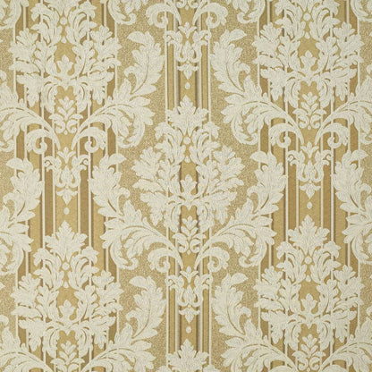 D3267 Damask,Stripe Gold Palisade Gold & Yellow Charlotte Fabrics