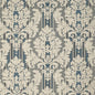 D3269 Damask,Stripe Royal Palisade Blue Charlotte Fabrics