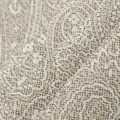 D3277 Paisley Marble Grove Beige & Taupe Charlotte Fabrics