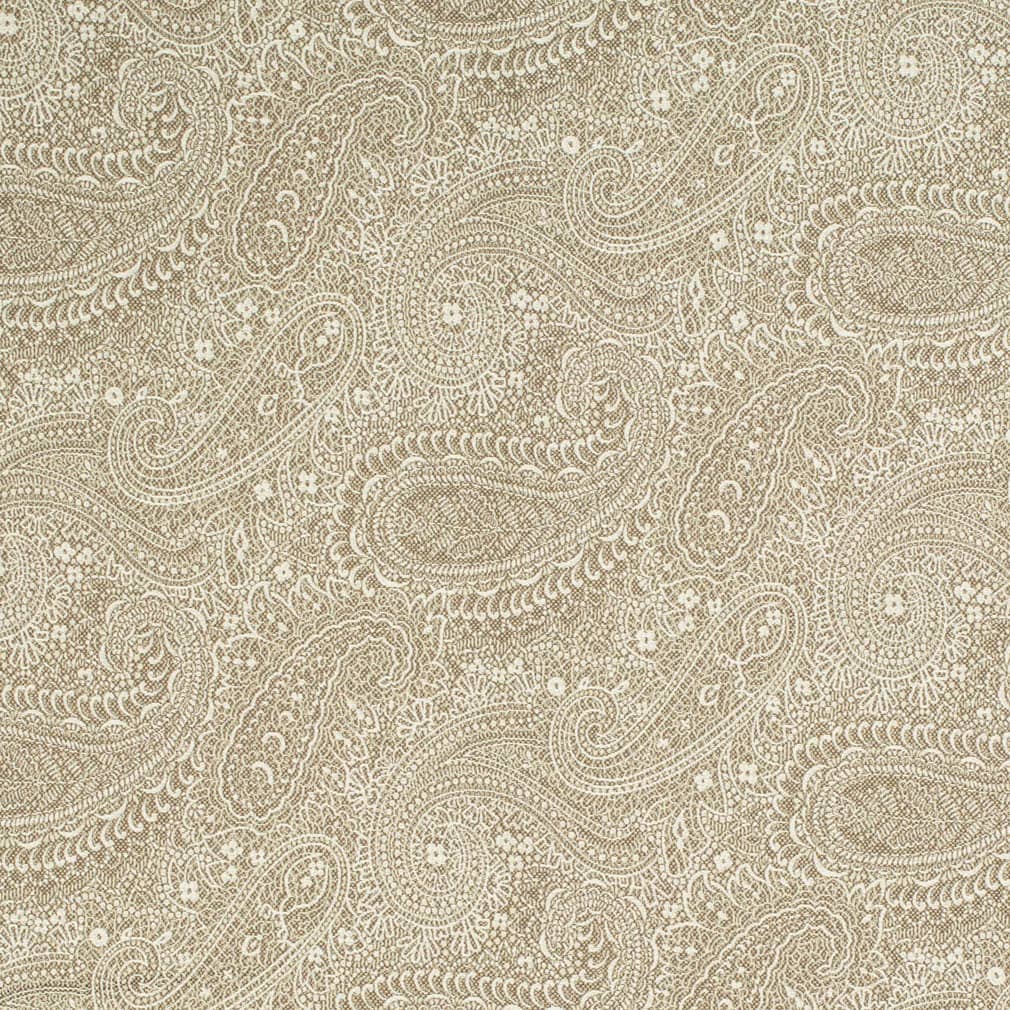 D3278 Paisley Beige Grove Beige & Taupe Charlotte Fabrics