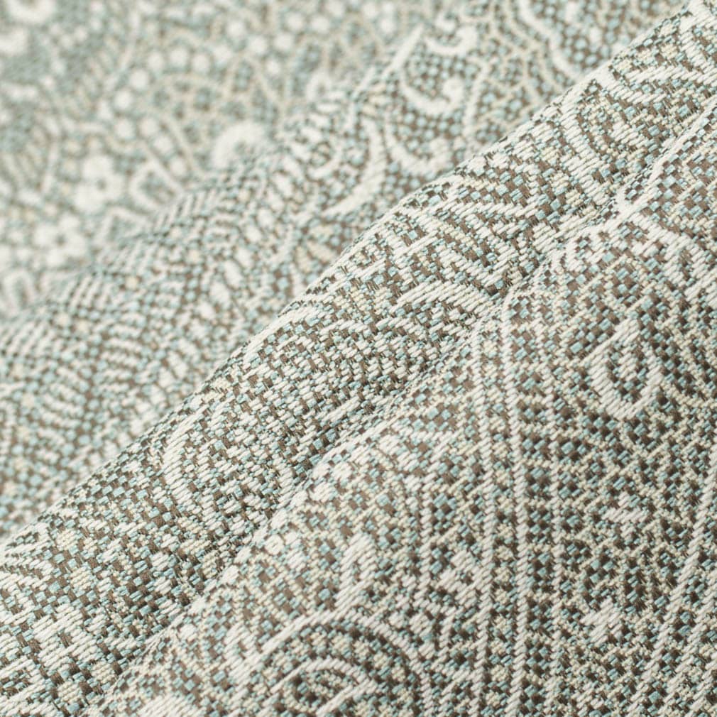 D3280 Paisley Aqua Grove Aqua & Teal Charlotte Fabrics