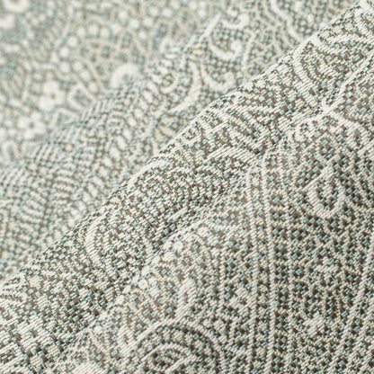 D3280 Paisley Aqua Grove Aqua & Teal Charlotte Fabrics