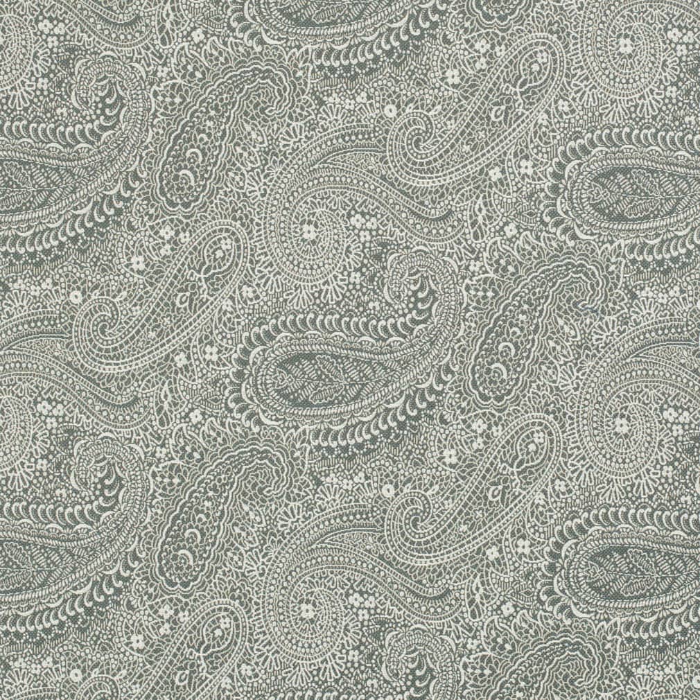 D3281 Paisley Aqua & Teal Charlotte Fabrics Woven Patterns