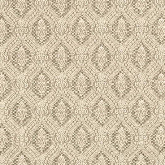 D3283 Abstract & Geometric,Damask Beige & Taupe Charlotte Fabrics Woven Patterns