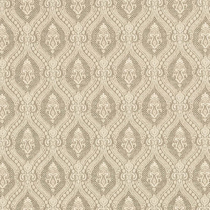 D3283 Abstract & Geometric,Damask Marble Ornate Beige & Taupe Charlotte Fabrics