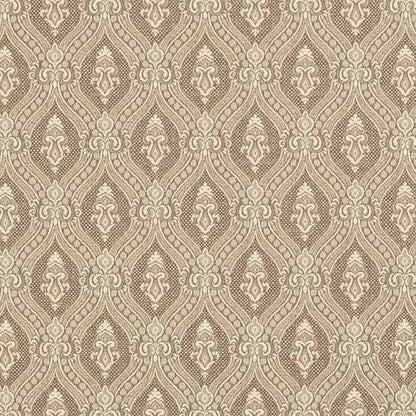 D3284 Abstract & Geometric,Damask Beige Ornate Beige & Taupe Charlotte Fabrics