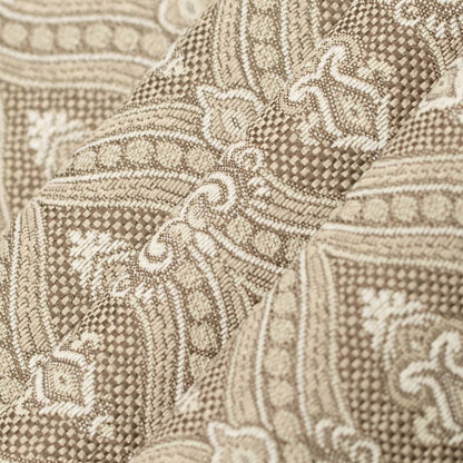 D3284 Abstract & Geometric,Damask Beige Ornate Beige & Taupe Charlotte Fabrics