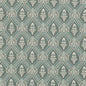 D3287 Abstract & Geometric,Damask Turquoise Ornate Aqua & Teal Charlotte Fabrics