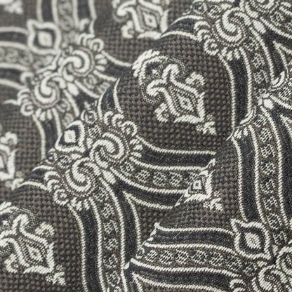 D3288 Abstract & Geometric,Damask Midnight Ornate Blue Charlotte Fabrics