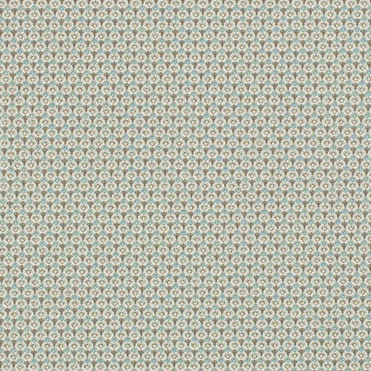 D3292 Abstract & Geometric,Small Scale Aqua & Teal Charlotte Fabrics Woven Patterns