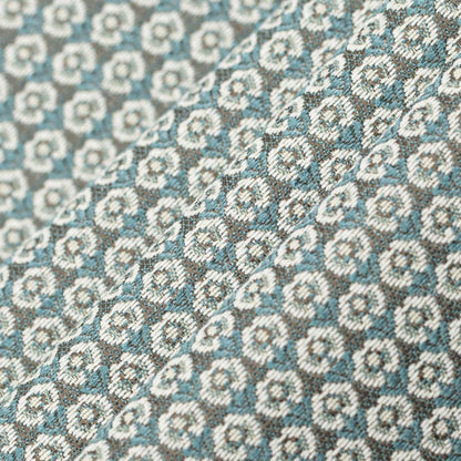 D3293 Abstract & Geometric,Small Scale Turquoise Petite Aqua & Teal Charlotte Fabrics